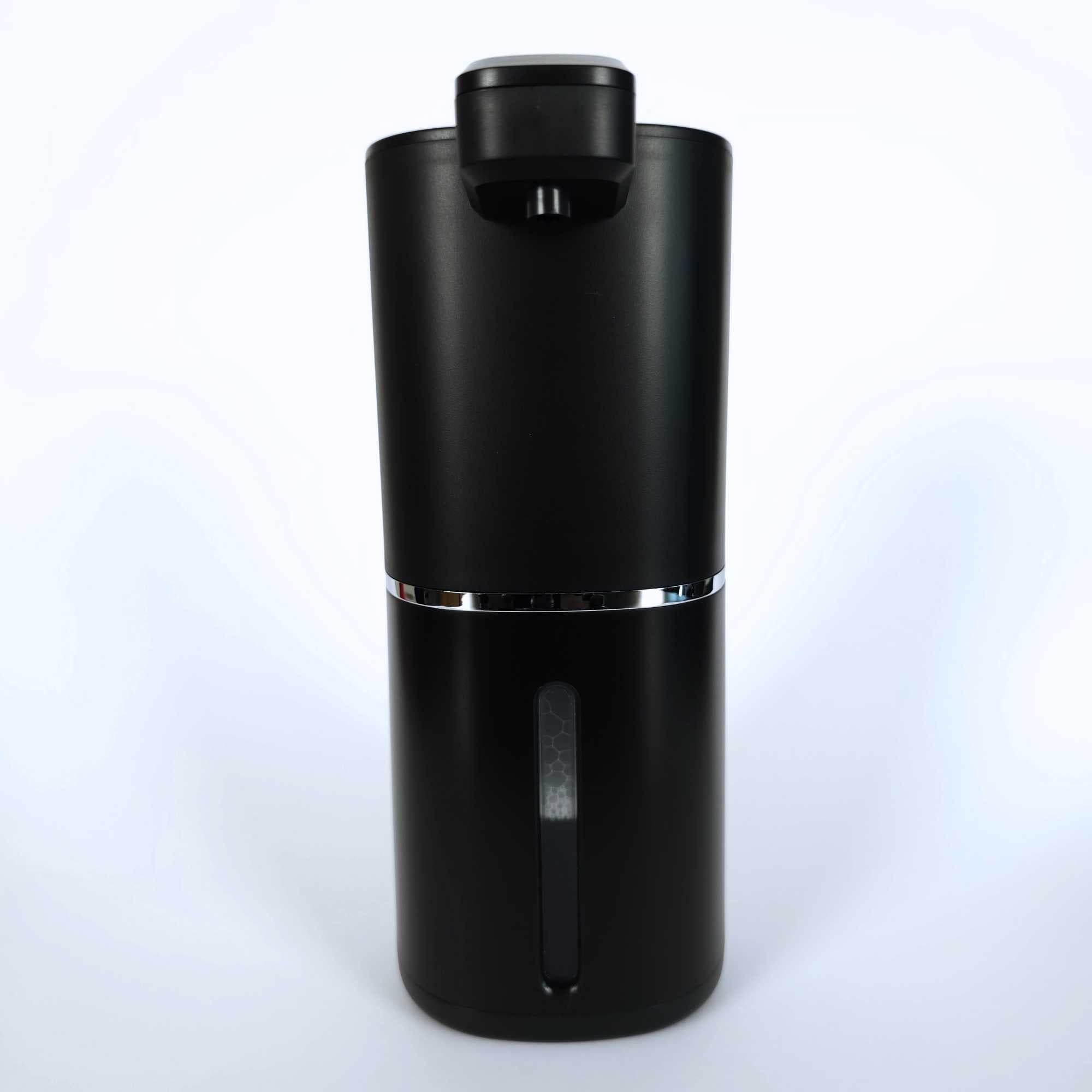 Automatic-Soap-Dispenser-Black-Front