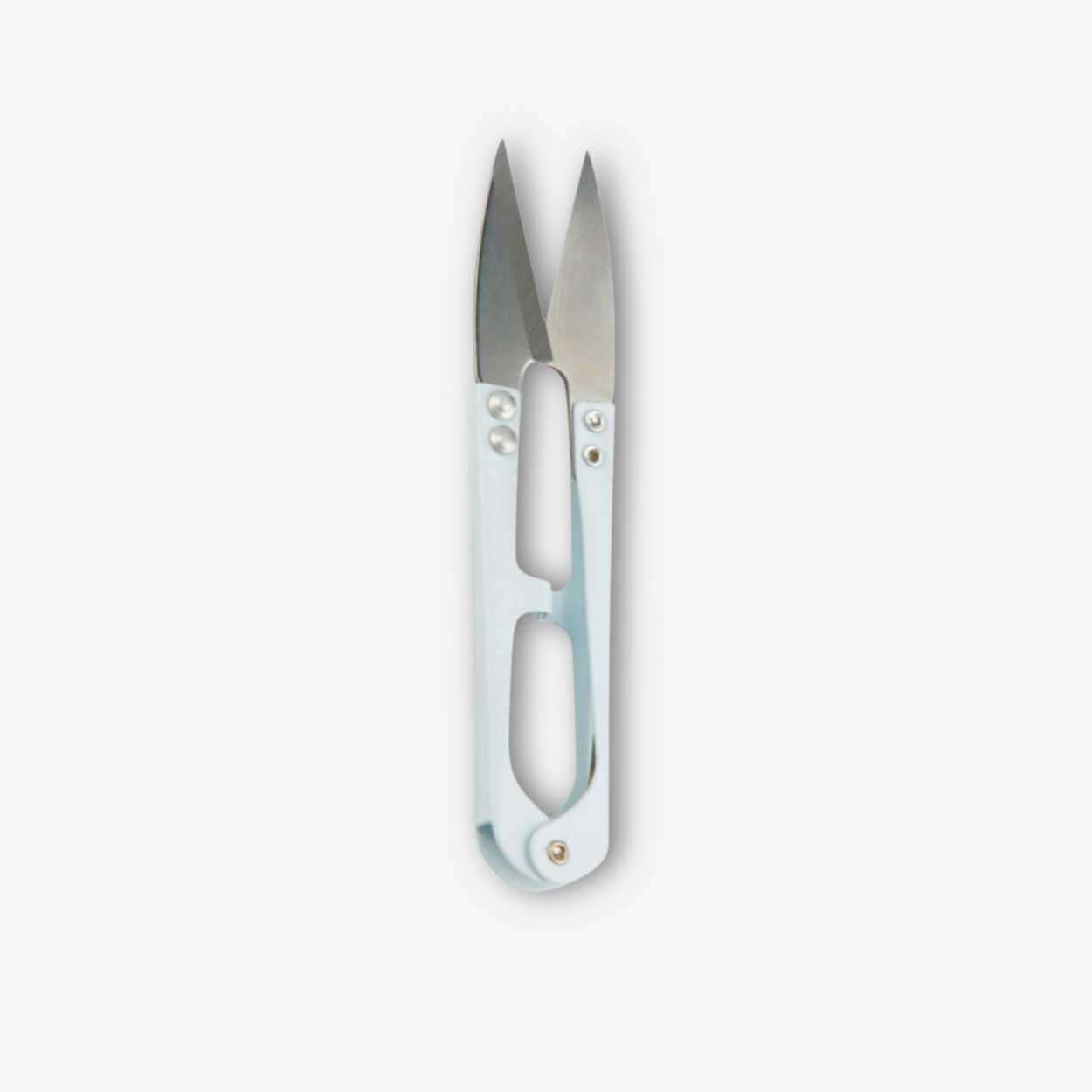 White mini pruning shears - ideal for clean cuts on delicate plants and herbs..jpg